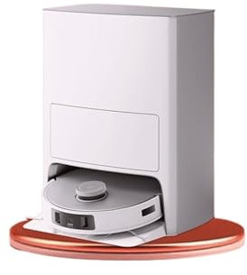 BuNiq Aspiradora de colector de polvo, robot de barrido, trapeador, recogida de polvo, limpieza de agua caliente, aspiradora automática de llenado de agua (tamaño: EE. UU.)