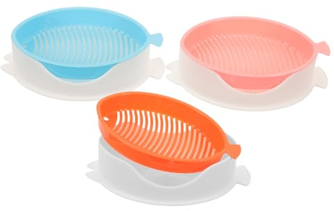 CAXUSD Hydroponischer Katzengras Pflanztopf 3 Stück Erdloses Katzengras Anzucht Für Katzen Kunststoff Graskasten Mit Katzenminze Für Zuhause Dekorative Pflanzenbox Für Haustiere