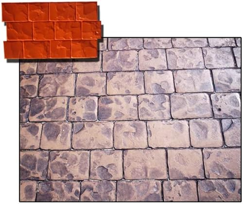Molde de hormigón impreso imitacion adoquín 76x43 cm Belga, Ingles, Europeo - Moldes Hormigon Impreso Tematización… (FLEXIBLE)