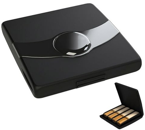 Klarinettenblatt Kartenetui, Stimmzungen Klarinette und Saxophon Aufbewahrungskoffer, Saxophon Clarinet Reed Case, mit Feuchtigkeitsregulierung, Wasserdicht und Sturzsicher, Blätteretui