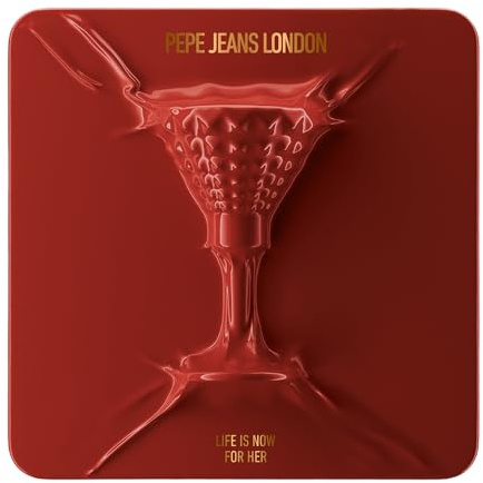 Pepe Jeans Life Is Now For Her Parfüm Damen Set 2-teilig | Geschenkset, Eau de Parfum 80ml und Body Lotion 80ml, Parfümset Floral und Orientalisch