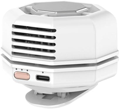 shjxi Ventilator zum Anklippen, 3 Geschwindigkeiten, verstellbar, um 360 Grad drehbar, persönlicher Luftstrom, -Ventilator, für Auto, Reisen, Schlafzimmer, Kreuzfahrt, Sommer, Outdoor
