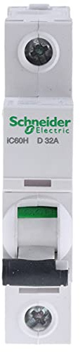 Schneider Electric Acti9 A9F55132 32A Single Pole “D” Type iC60H MCB