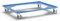 eurokraft | pro | Transportroller NEO | für Euroformate 800 x 600 mm | Tragfähigkeit 250 kg