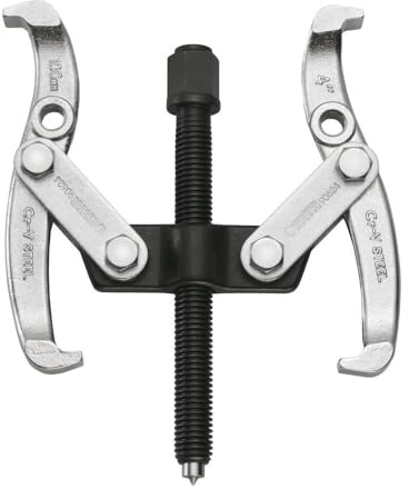 SATA Abzieher zweiarmig, 125 mm, 75 mm ST90623SC (Standardabzieher), Durch Umstecken der Haken als Außen- und Innenabzieher einsetzbar
