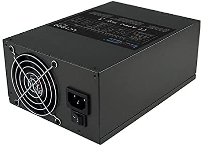 LC-POWER LC1800 V2.31 - Mining Edition unité d'alimentation d'énergie 1800 W 20+4 pin ATX ATX Noir
