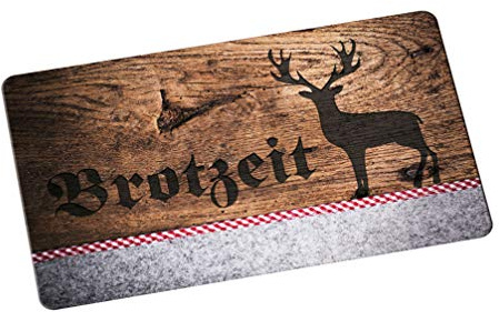 Brettchen Oktoberfest Hirsch Brotzeit