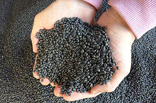 MaKu7 © 1 kg Kunststoffgranulat Füllgranulat Plastikgranulat 1000 gr. zum füllen Füllung basteln schwarz