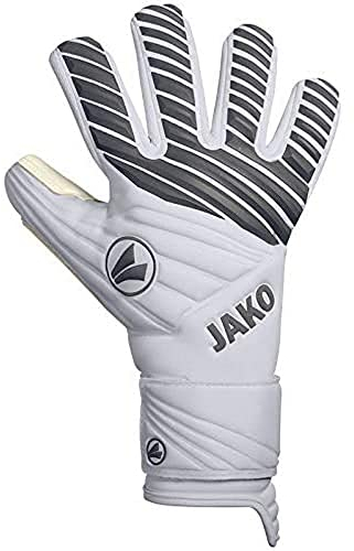 JAKO Torwart-handschuh Champ Giga WCNC, weiß/grau, 12, HW2537