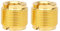 Bnineteenteam Mikrofon Schrauben, Mikrofon-Schraubadapter Universeller Mikrofon-Mikrofonclip mit 5/8 Zoll Stecker auf 3/8 Zoll Buchse, 2er-Pack Mikrofon Schrauben Audiogeräte