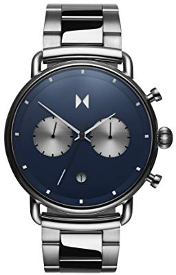MVMT Analog Quarzuhr für Herren mit Edelstahlarmband Edelstahlarmband - D-BT01-BLUS