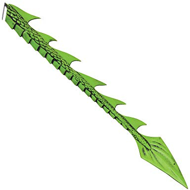 Bristol Novelty BA3326 Drache Drachenschwanz, grün (Clip), Men, Einheitsgröße