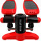 Nordic Lifting Mini-Stepper & Treppensteiger – mit Widerstandsbändern & rutschfesten Fußpads – Robuste Konstruktion mit 150 kg Tragkraft – LCD-Monitor