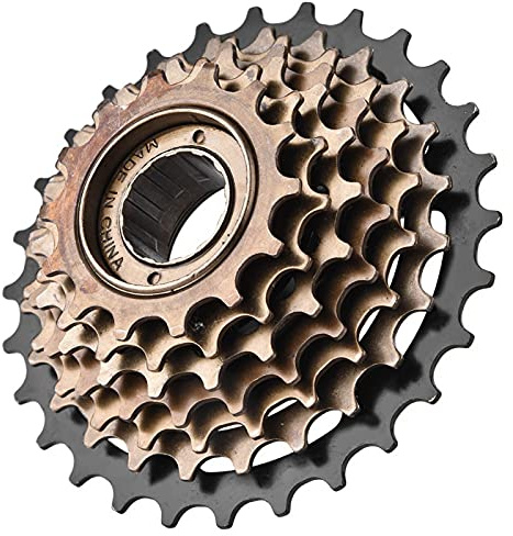 Keenso Fahrrad Freilauf Kassette, Mountainbike 7 Fach Kassetten Freilauf Edelstahl Kassetten Ersatz für Mountainbike
