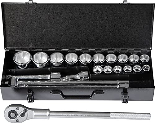 3/4 PROJAHN professional Steckschlüssel-Koffer 21-teilig VE: 1