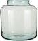 Mica Decorations Vase Vienne à Fleurs en Verre recyclé Rond Transparent - H 52 x Ø 29 cm
