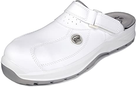 EuroRoutier E-Chef Zuecos Blanco - CE EN 20345: 2011 Certificación SB A-E-WR- SRC (Numeric_42)