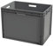 Recycled Plastic ECO Euro Plastic Stacking Industrial Storage Containers Boxes Crates! (90 Litre - 60 x 40 x 45cm)
