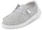 HEYDUDE Wendy Sox - Baskets pour Femme - Chaussons avec Semelles Confortables - Style Mocassin, Stone White, 40