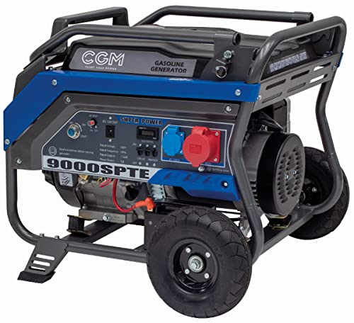 Generatore di corrente trifase benzina CGM 9000SPTE - 7,2 kW - AVR - Avviamento elettrico