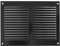 ABOUT VENT 200x150mm Schwarz Lüftungsgitter mit Insektenschutz - Metall Abluftgitter - Abluft Zuluft Gitter