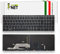 new net - Tastiera Compatibile con Notebook HP Zbook 15 G5 15 G6 17 G6 17 G5 [Frame Grigio Scuro - Trackpoint - Retroilluminata - Italiana]