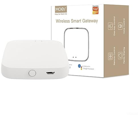 HEIBTENY Puerta de enlace inalámbrica Smart WiFi para Tuya Bluetooth Smart MESH SIG Smart Gate Way Hub Bridge Wit para Smart Life APP 2.4G