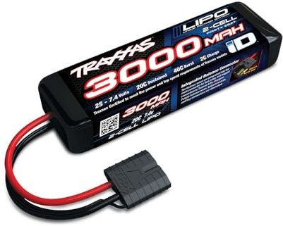 Batterie Lipo 7,4V 3000mAh 2S 25C Prise iD - 2827X