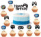 ALEGRE Videospiel Tortendeko Geburtstag Junge, 11 Stück Video Gaming Kuchen Deko,Spielkonsolen Thema Cupcake Topper,Happy Birthday Cake Topper Gamer Deko,Torten Deko für Kindergeburtstag