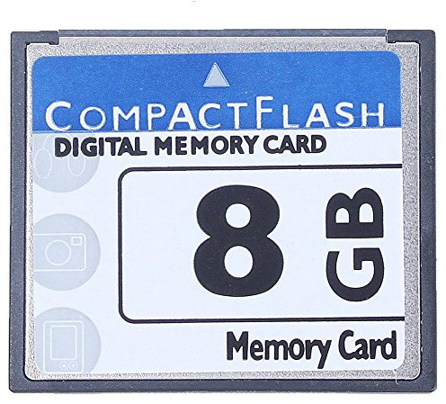 laimei Professional Carte Mémoire Compact Flash 8 Go (Whiteandblue)
