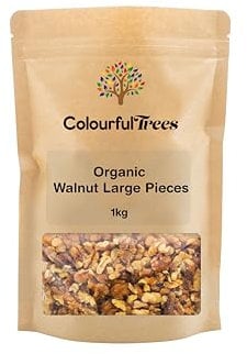 Organic Walnut Pieces 1kg by Colourful Trees