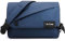 FuninCrea Umhängetasche Herren 4 Reißverschlusstaschen Messenger Bag für Männer, Klappe Stil Crossbody Bag Herren mit Abnehmbarem Schulterriemen und Schlüsselring für Den Täglichen Gebrauch (Blau)