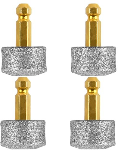 Dozylive 4PCS Dog Nail Grinder Replacement Heads 80 Mesh for Casfuy N10, N20, N30, Diamond Tip Dog Claw Grinder, Pet Claw Grinding Heads for Small, Medium and Large Dogs Cats