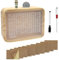 Spardose Holz mit Zähler Sparbox mit Zahlen Ankreuzen Spardose aus Holz Wiederverwendbare Spardose mit Sparziel 500 1,000 2,000 3,000 5,000 10,000 Euro für Erwachsene und Kinder