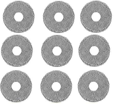 Tbrov Balai serpillère Compatible avec Les pièces d'aspirateur Robot Xiaomi S20+ / S10 Plus/ B105 / B108CN X20 Max /x20 Pro Dreame Bot L10s Pro L10s Ultra X30 X40(Beige)
