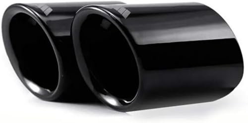 WzFacai6 Hochleistungs-Endrohr für Autoabgasanlagen Edelstahl Auspuff Endschalldämpfer für BMW Série 5 520i 523i 525i F10 F11 F07 E12 E28 E34 Langlebig und Rostfrei