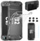HEYSTOP Carcasa para Nintendo Switch 2 Modelos, Funda TPU Suave Dockable Transparente con Protector de Pantalla Switch 2 y Tapas de Silicona para el Pulgar para el Mando de Nintendo Switch 2