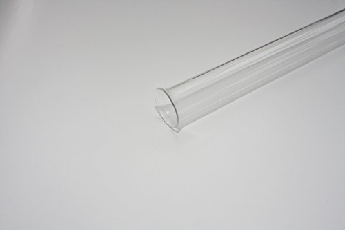 Osaga Ersatzglas Quarzglas für 75 Watt VA Edelstahl UVC - Geräte, 25 x 844mm