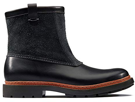 Clarks Trace Top, Men’s Slouch Boots, Black (Black CombiLea), 7.5 UK (41.5 EU)