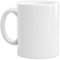 Tassendruck Bastel-Tassen ohne Druck zum Bemalen aus Hochwertiger Keramik Einzeln oder im Set/Mug/Cup/Becher/Pott - 1 Stück Weiss