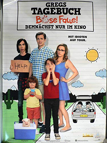 Gregs Tagebuch - Böse Falle - Teaser - Filmposter A1 84x60cm gerollt