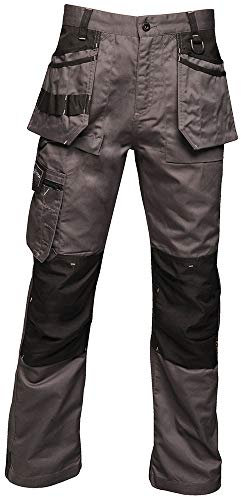 Regatta Mens Incursion Work Trousers (38R) (Iron Grey)