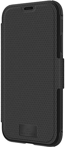 Black Rock Schutzhülle Robust (für Apple iPhone 11 Pro, Magnetverschluss, Kunststoff, Perfekter 180° oder 360° Schutz) schwarz