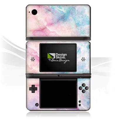 Autocollant Compatible avec Nintendo DSi XL Sticker Film Autocollant Marbre Empreinte Pastel
