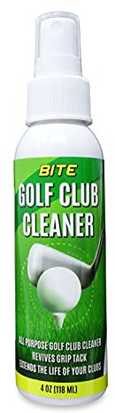 Golf Club and Grip Cleaner | Keeps Clubs, Irons, and Drivers Clean | Use With Cloth, Brush, or Bottle Brush Refill | Restore Grip Tack