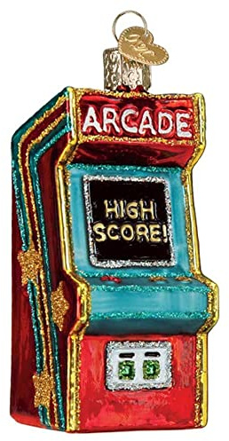 Old World Christmas Arcade Game Glass Blown Ornament for Christmas Tree