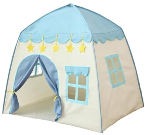 Kinderzelt für Drinnen, Spielzelt mädchen spielhaus Indoor 130 * 100 * 130CM Großes spielzelt Kinderspielzelt für Kinder