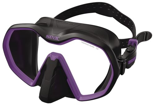 Seac Icona, rahmenlose Einglas-Tauchmaske, 100% Made in Italy