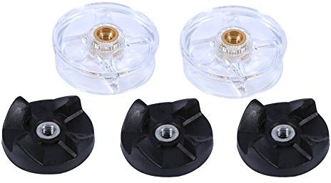 Top Base Gear Blender Part, Top Base Plastic Gear Replacement Parts 2 Base Gear 3 Blade Gears Spare Part for Magic Bullet 250W Juicer