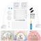 Youyijia 76PCS Balloon Arch Kit Reusable Balloon Arch Stand Kit 9.8FT with Water Fillable Base and Fibre Poles Balloon Stand Balloon Arch Frame for Party Birthday Wedding White